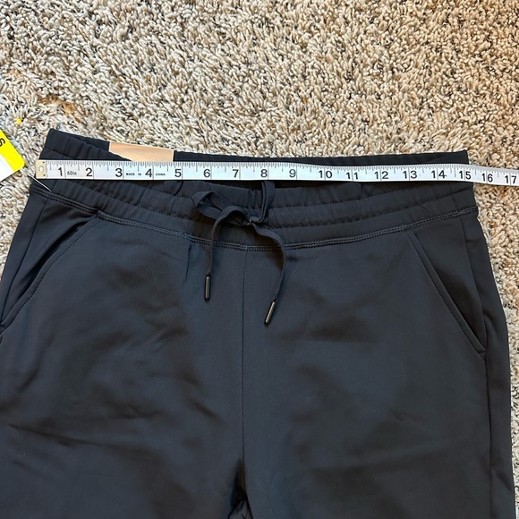 32 Degrees Black Joggers with Elastic Waistband and Tapered Fit - Picture 4 of 5